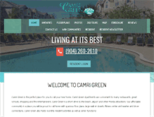 Tablet Screenshot of camrigreen.com
